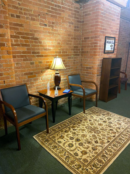 Office for Rent - Waiting Room